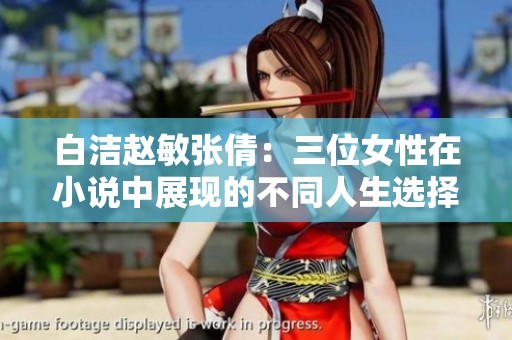 白潔趙敏張倩：三位女性在小說中展現(xiàn)的不同人生選擇與魅力