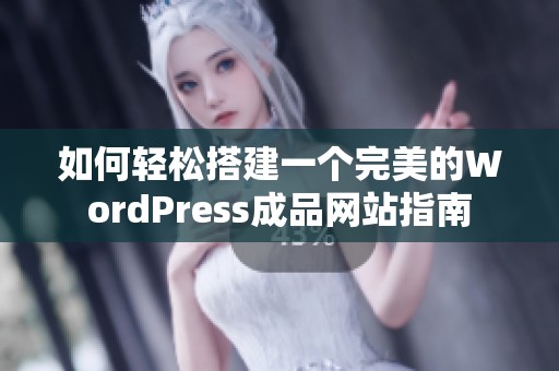 如何輕松搭建一個(gè)完美的WordPress成品網(wǎng)站指南