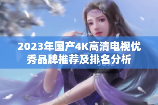 2023年國產(chǎn)4K高清電視優(yōu)秀品牌推薦及排名分析