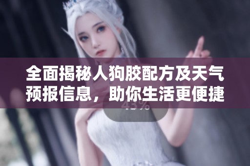 全面揭秘人狗膠配方及天氣預(yù)報(bào)信息，助你生活更便捷