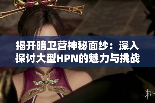 揭開暗衛(wèi)營神秘面紗：深入探討大型HPN的魅力與挑戰(zhàn)