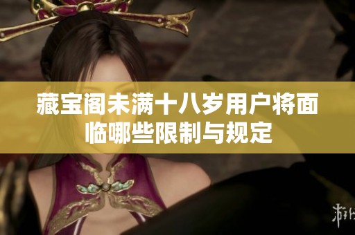 藏寶閣未滿十八歲用戶將面臨哪些限制與規(guī)定