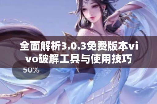 全面解析3.0.3免費版本vivo破解工具與使用技巧