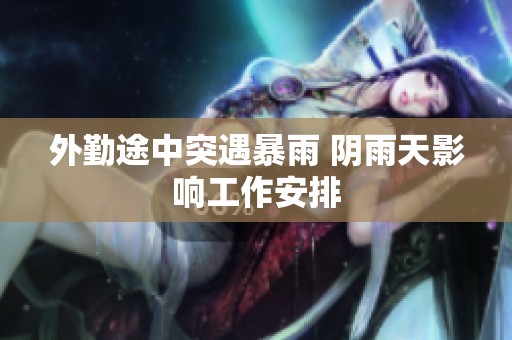 外勤途中突遇暴雨 陰雨天影響工作安排