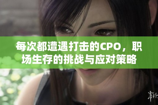 每次都遭遇打擊的CPO，職場生存的挑戰(zhàn)與應(yīng)對策略