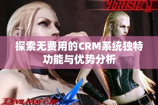探索無費(fèi)用的CRM系統(tǒng)獨(dú)特功能與優(yōu)勢(shì)分析