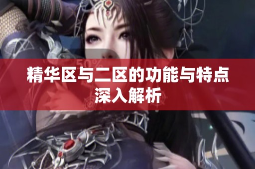 精華區(qū)與二區(qū)的功能與特點深入解析
