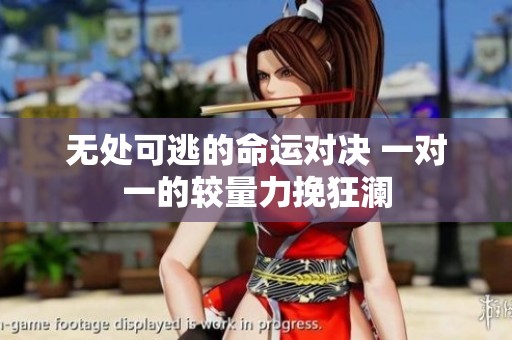 無處可逃的命運對決 一對一的較量力挽狂瀾