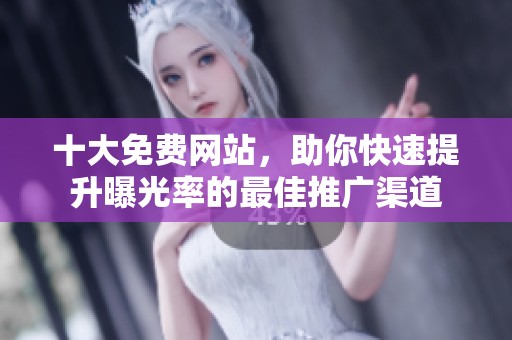 十大免費(fèi)網(wǎng)站，助你快速提升曝光率的最佳推廣渠道