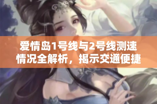 愛(ài)情島1號(hào)線與2號(hào)線測(cè)速情況全解析，揭示交通便捷新趨勢(shì)