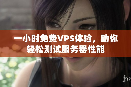 一小時(shí)免費(fèi)VPS體驗(yàn)，助你輕松測(cè)試服務(wù)器性能