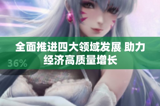 全面推進(jìn)四大領(lǐng)域發(fā)展 助力經(jīng)濟(jì)高質(zhì)量增長
