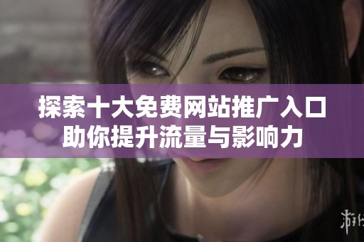 探索十大免費網(wǎng)站推廣入口助你提升流量與影響力