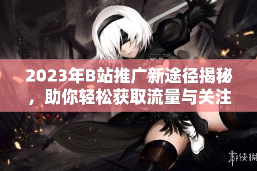2023年B站推廣新途徑揭秘，助你輕松獲取流量與關(guān)注
