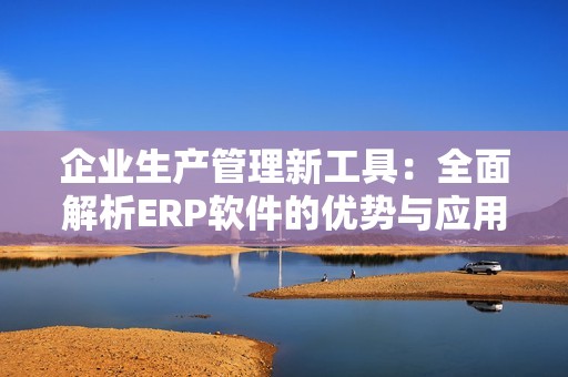 企業(yè)生產(chǎn)管理新工具：全面解析ERP軟件的優(yōu)勢與應(yīng)用
