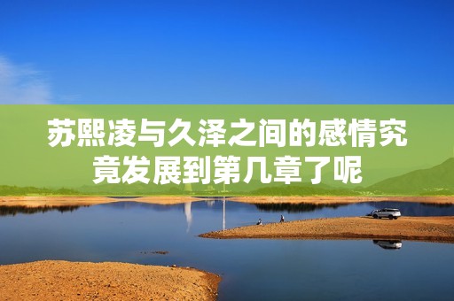 蘇熙凌與久澤之間的感情究竟發(fā)展到第幾章了呢