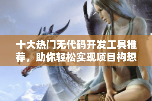 十大熱門(mén)無(wú)代碼開(kāi)發(fā)工具推薦，助你輕松實(shí)現(xiàn)項(xiàng)目構(gòu)想