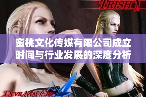 蜜桃文化傳媒有限公司成立時間與行業(yè)發(fā)展的深度分析