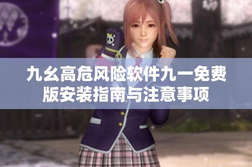 九幺高危風險軟件九一免費版安裝指南與注意事項