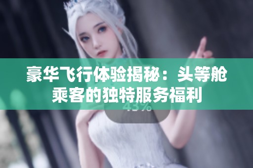 豪華飛行體驗(yàn)揭秘：頭等艙乘客的獨(dú)特服務(wù)福利