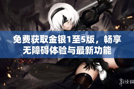 免費獲取金銀1至5版，暢享無障礙體驗與最新功能